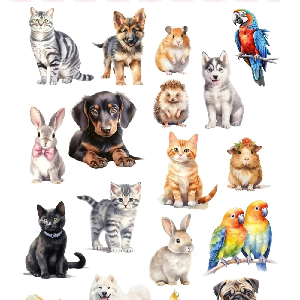 My Lovely Pets Digital Sticker Set